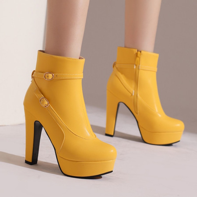 Ethnic Fashion - Mode Platform Laarzen Vrouwen Sexy Klinknagels