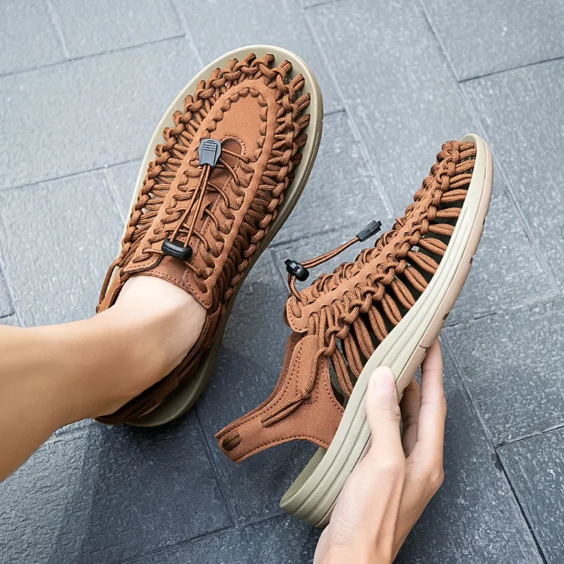 Ethnic Fashion For Men - 2026 Heren Charms Sandalen Zomer Nieuwe
