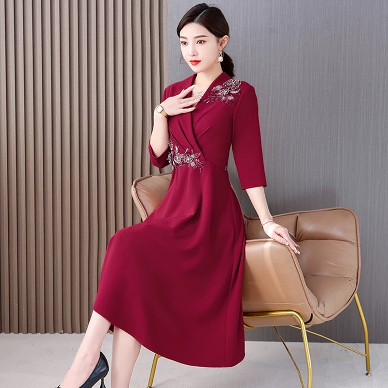 Ao Dai Vietnam Dress - Vrouwen Aodai Vietnam Cheongsam Etnische Stijl