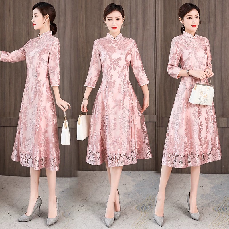 Elegante Vrouwen Aodai Vietnam - Ao Dai Vietnam Dress recensie en prijs