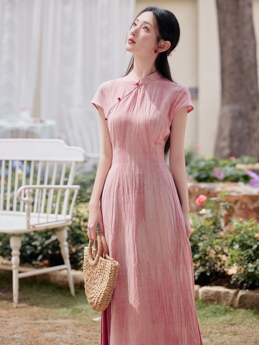 Lente Zomer Vietnam Aodai Chin - Ao Dai Vietnam Dress recensie en prijs