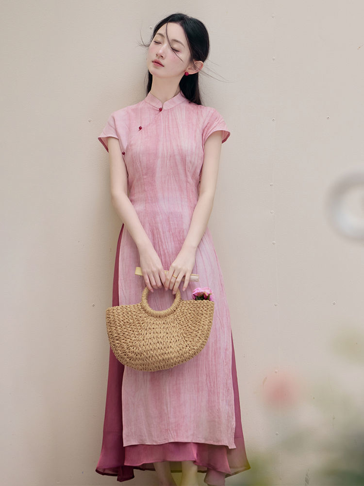 Lente Zomer Vietnam Aodai Chin - Ao Dai Vietnam Dress recensie en prijs