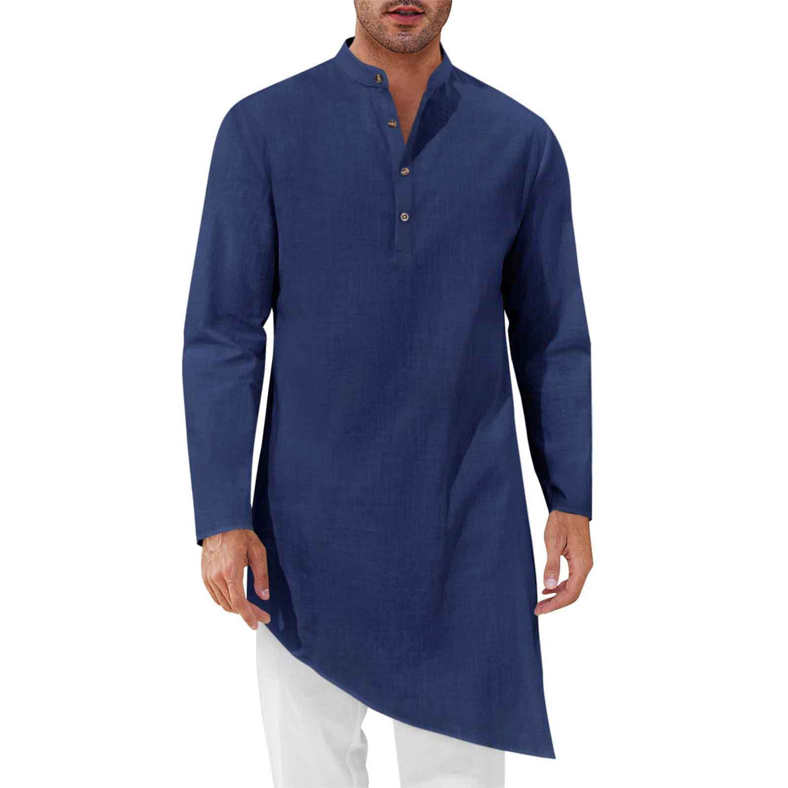 Minimalistische lange overhemd - Kurta Men Cotton recensie en prijs