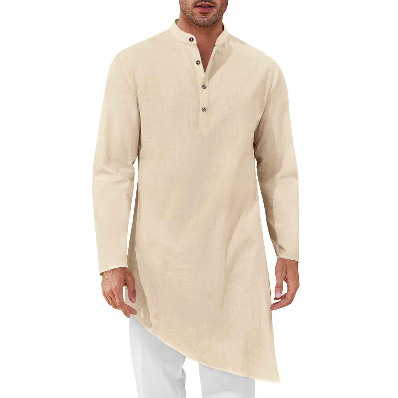 Minimalistische lange overhemd - Kurta Men Cotton recensie en prijs
