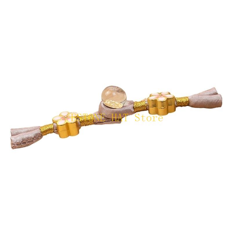 49MF Omzoomde Bloem Kraal Knop - Ethnic Gown recensie en prijs