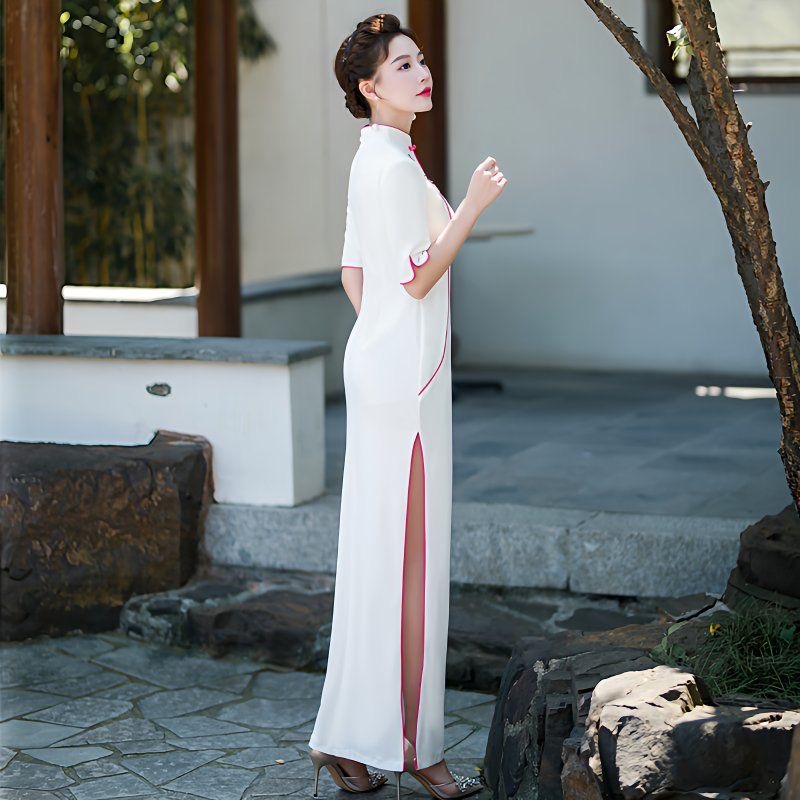 Vrouw Aodai Vietnam Jurk Korte - Ao Dai Vietnam Dress recensie en prijs