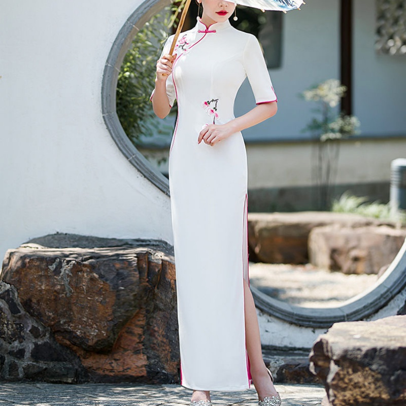 Vrouw Aodai Vietnam Jurk Korte - Ao Dai Vietnam Dress recensie en prijs