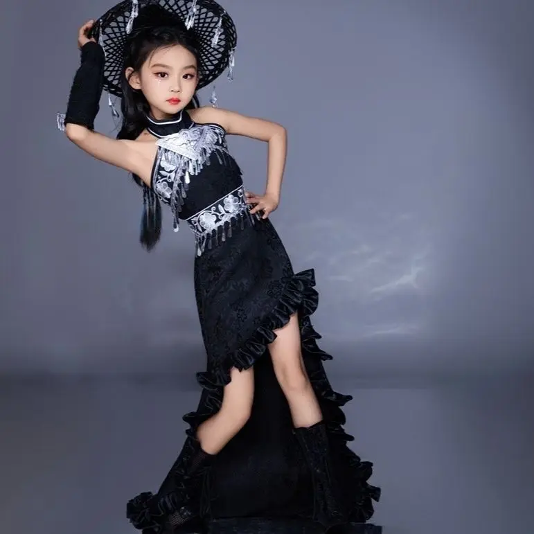 Kinderpak Trailing Rok Chinese - Ethnic Dress Fashion Show recensie en prijs