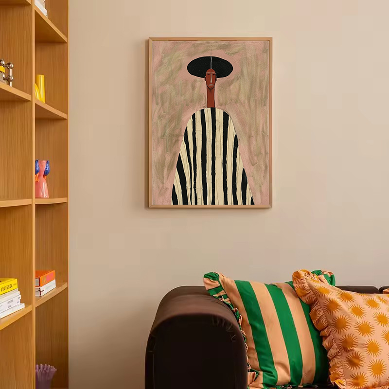 Mode abstracte Afrikaanse figu - Ethnic Contemporary Fashion recensie en prijs