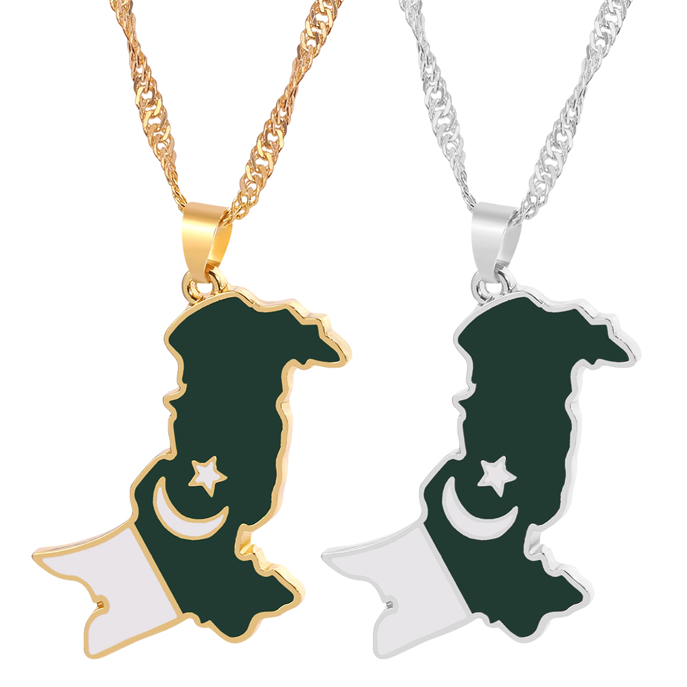 Pakistan Kaart Nationale Vlag  - Ethnic Fashion Pakistan recensie en prijs