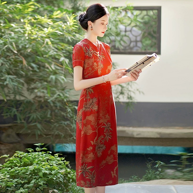 Vietnam Aodai Cheongsam Vintag - Ao Dai Vietnam Dress recensie en prijs