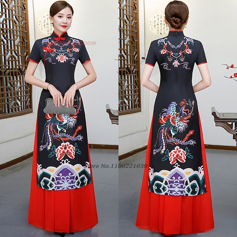2026 Chinees verbeterde qipao  - Ao Dai Vietnam Dress recensie en prijs