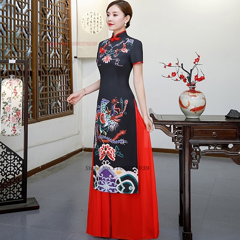 2026 Chinees verbeterde qipao  - Ao Dai Vietnam Dress recensie en prijs