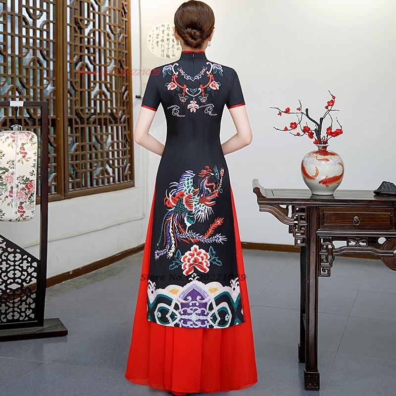 2026 Chinees verbeterde qipao  - Ao Dai Vietnam Dress recensie en prijs
