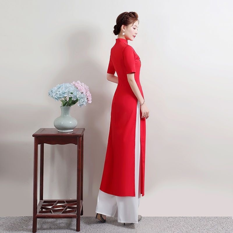 Zomer Vrouwen Traditionele Vie - Ao Dai Vietnam Dress recensie en prijs