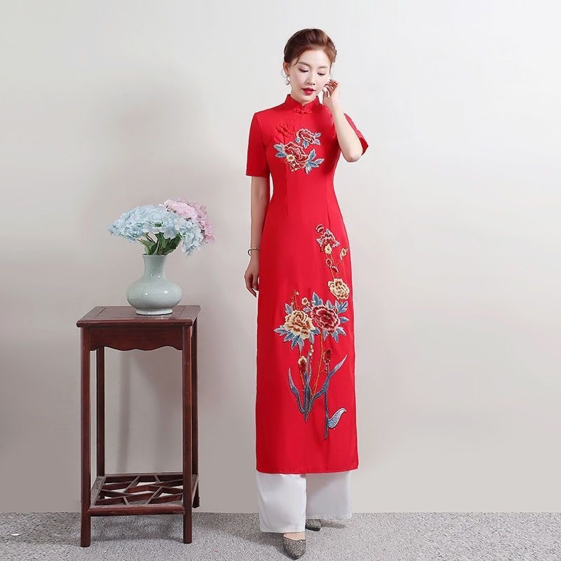 Zomer Vrouwen Traditionele Vie - Ao Dai Vietnam Dress recensie en prijs