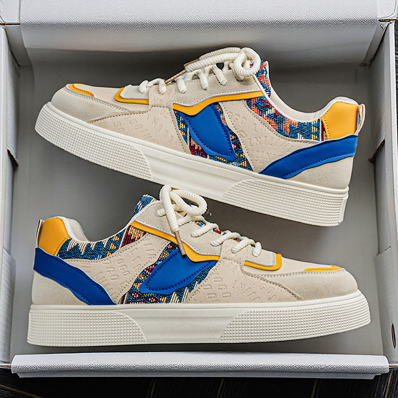 Vintage patchwork platform sne - Ethnic Fashion For Men recensie en prijs