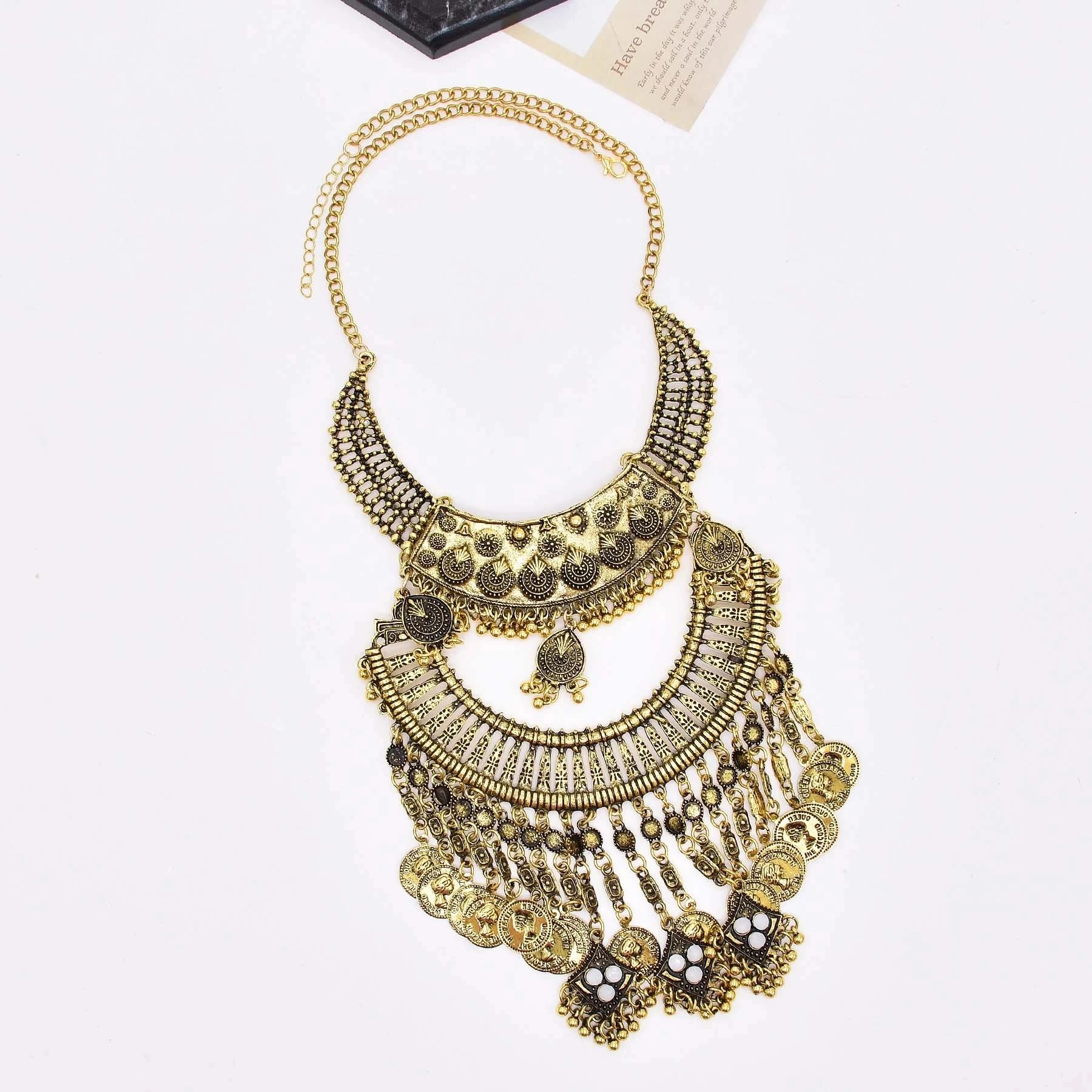 Retro Gouden Zigeuner Afghaans - Ethnic Fashion Pakistan recensie en prijs