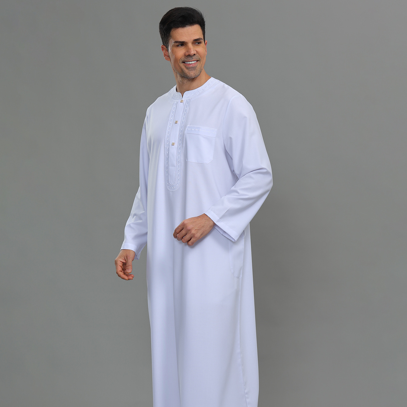 Heren Kaftan Thobe Knoopsluiti - Kurta Men Cotton recensie en prijs