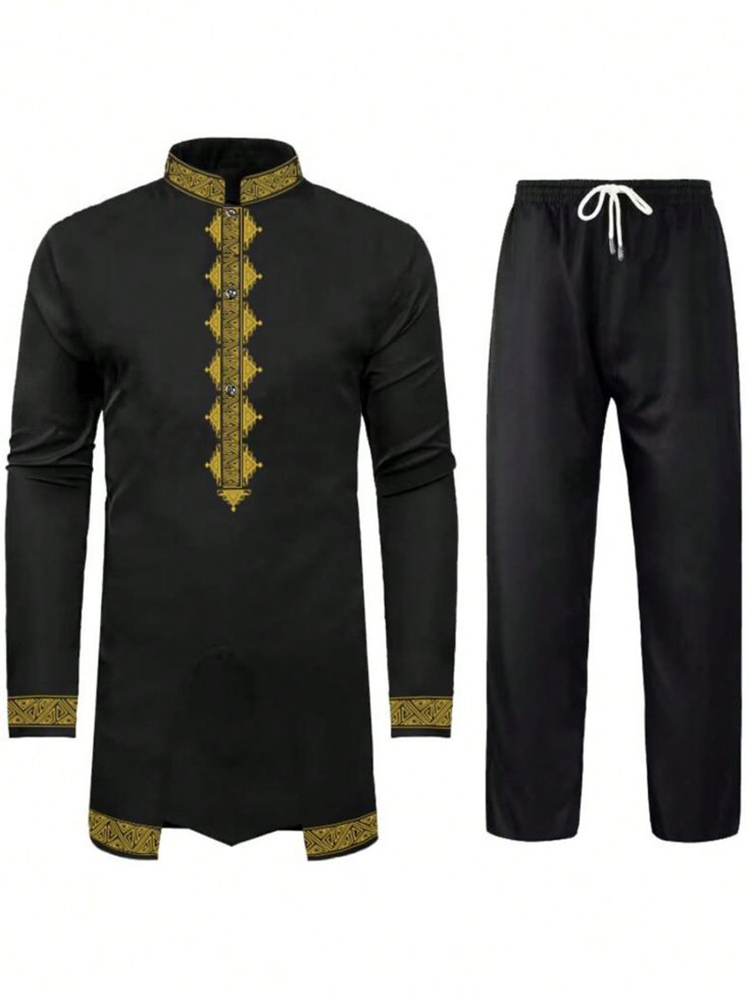 Moslim Gewaad Patroon 3d Print - Ethnic Gown recensie en prijs