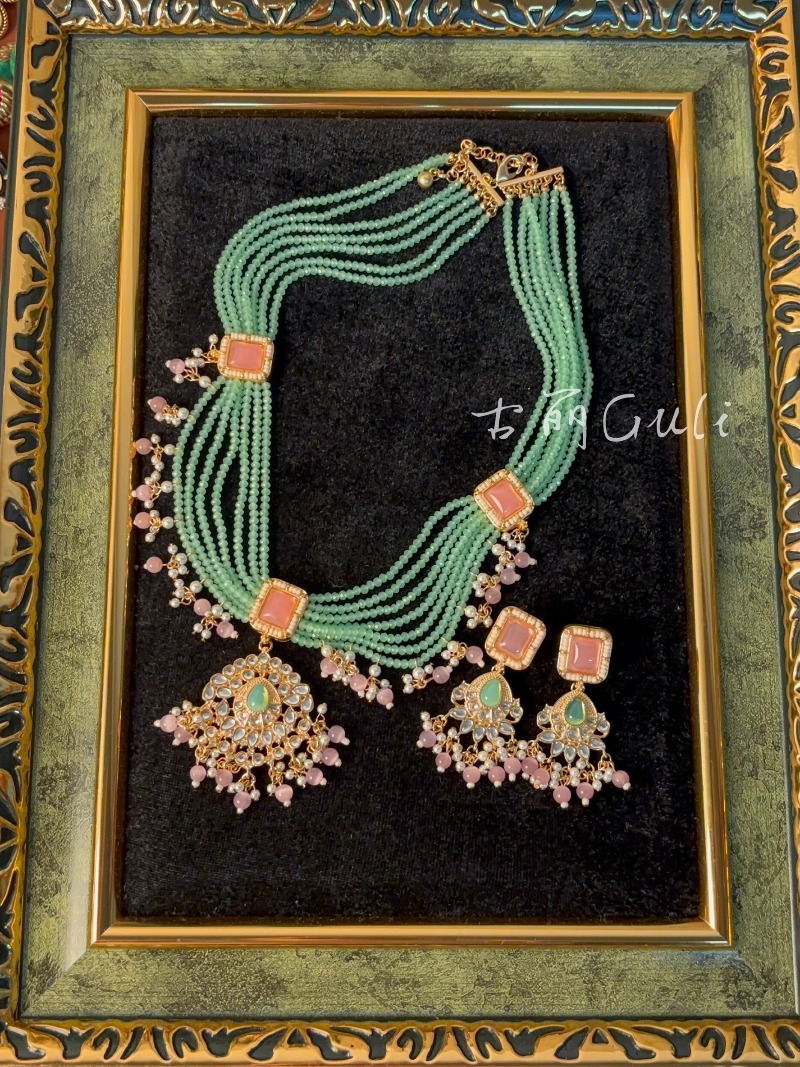Vintage oorbellen en ketting i - Ethnic Fashion Book recensie en prijs