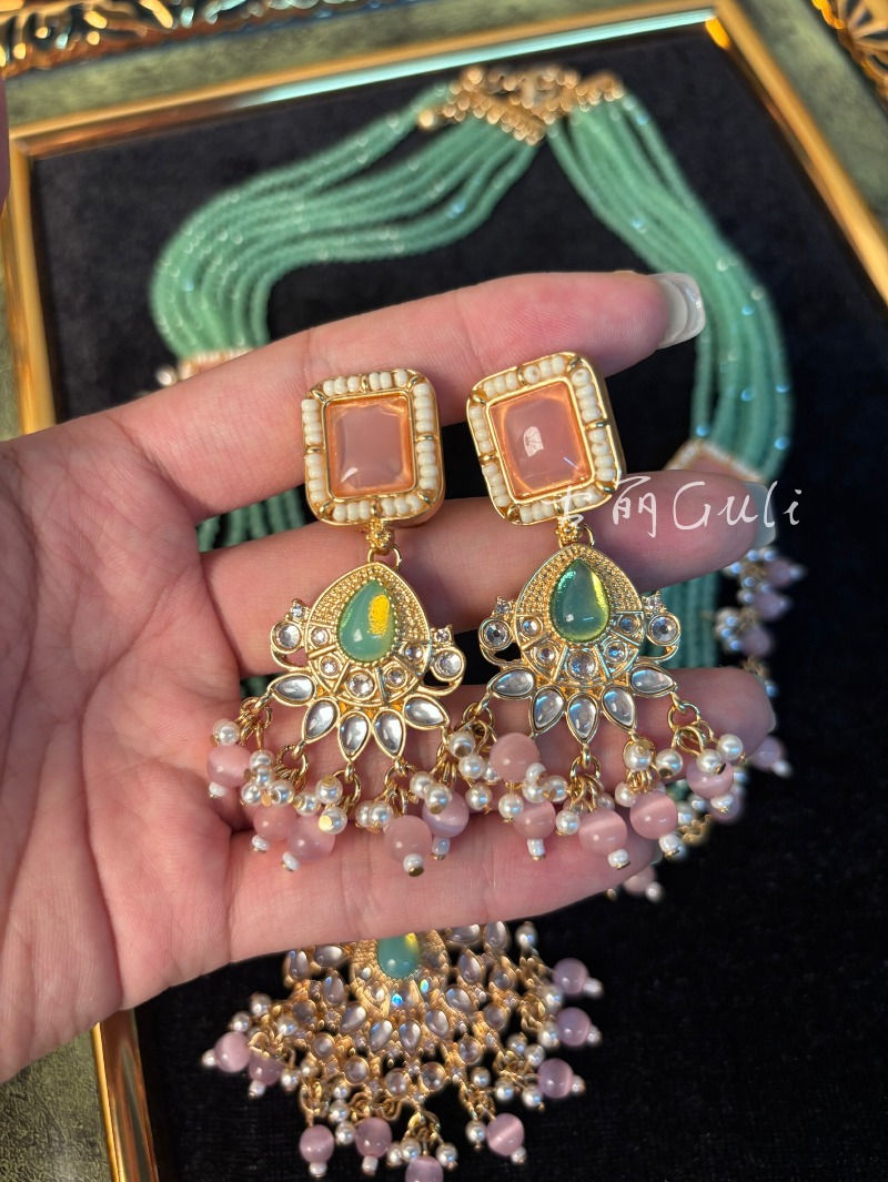 Vintage oorbellen en ketting i - Ethnic Fashion Book recensie en prijs