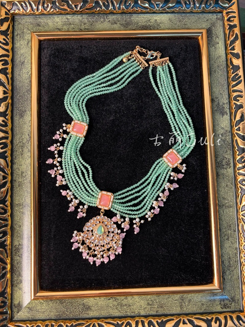 Vintage oorbellen en ketting i - Ethnic Fashion Book recensie en prijs
